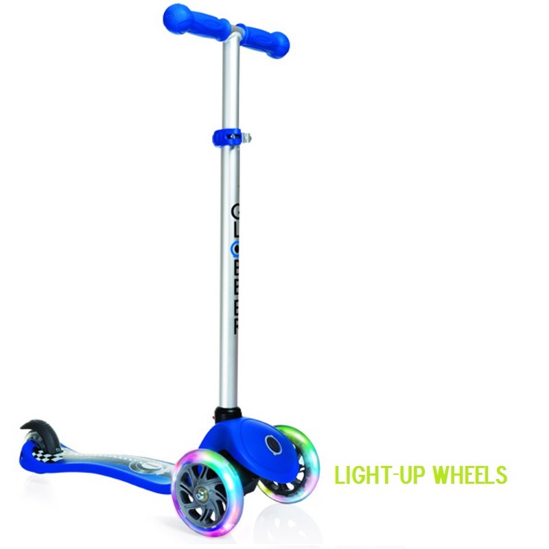 Globber Primo Starlight Deck Blue Happy Wheels Bikes and Scooters