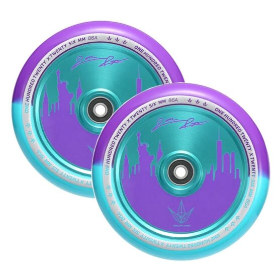 Envy Jon Reyes Signature 120mm wheels Purple Teal